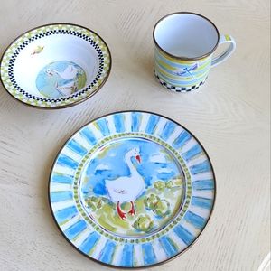 Mackenzie childs kids dinner set
